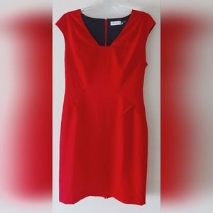 Calvin Klein Red Dress